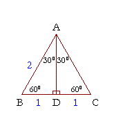 30 60 90 Right Triangle Side Ratios Expii