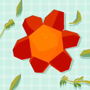 A flower.