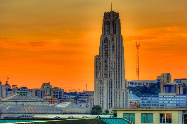 The photo above is an image of the University of Pittsburgh's Cathedral of Learning.
