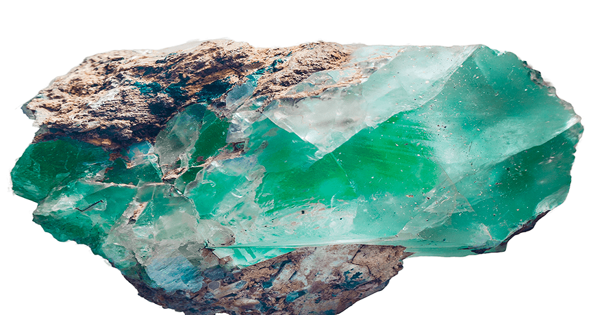 An image of the mineral beryl