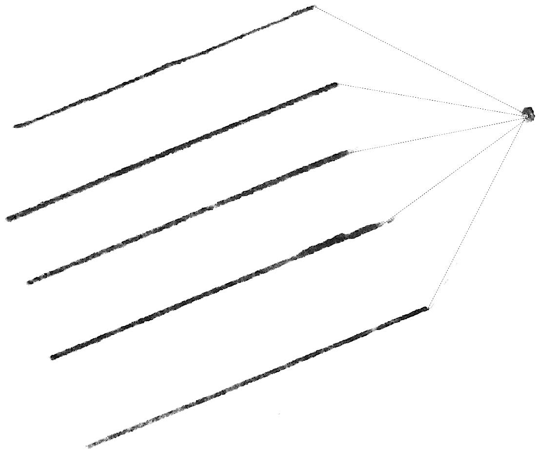 Family of parallel lines.