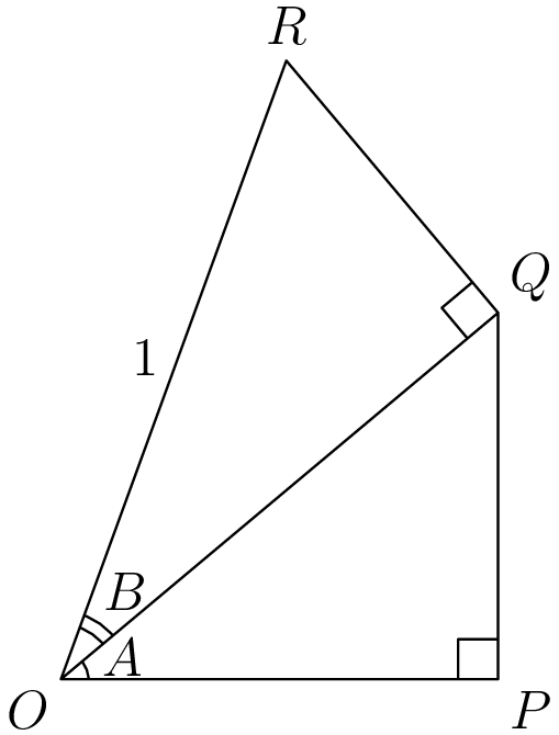 Two triangles that share a side