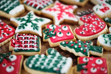 Holiday cookies.