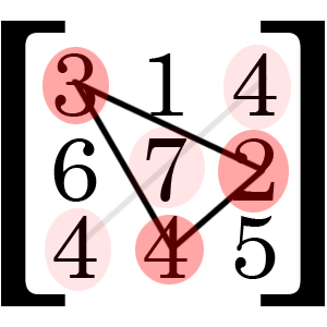 Computing Determinants of 2×2 or 3×3 Matrices - Expii