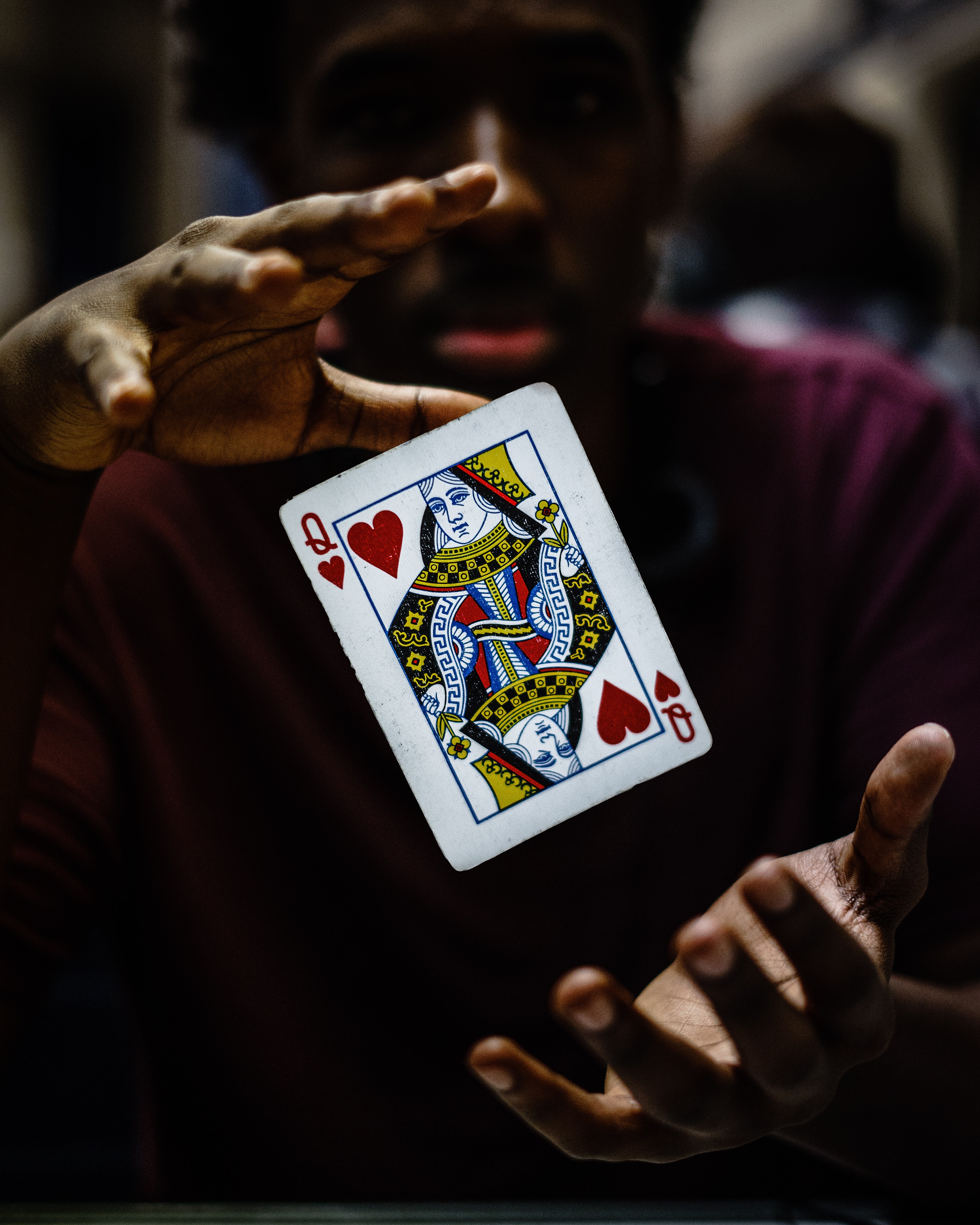 a queen card