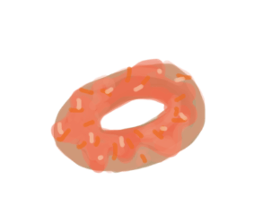 A donut.
