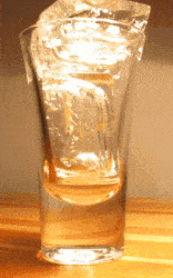Melting ice