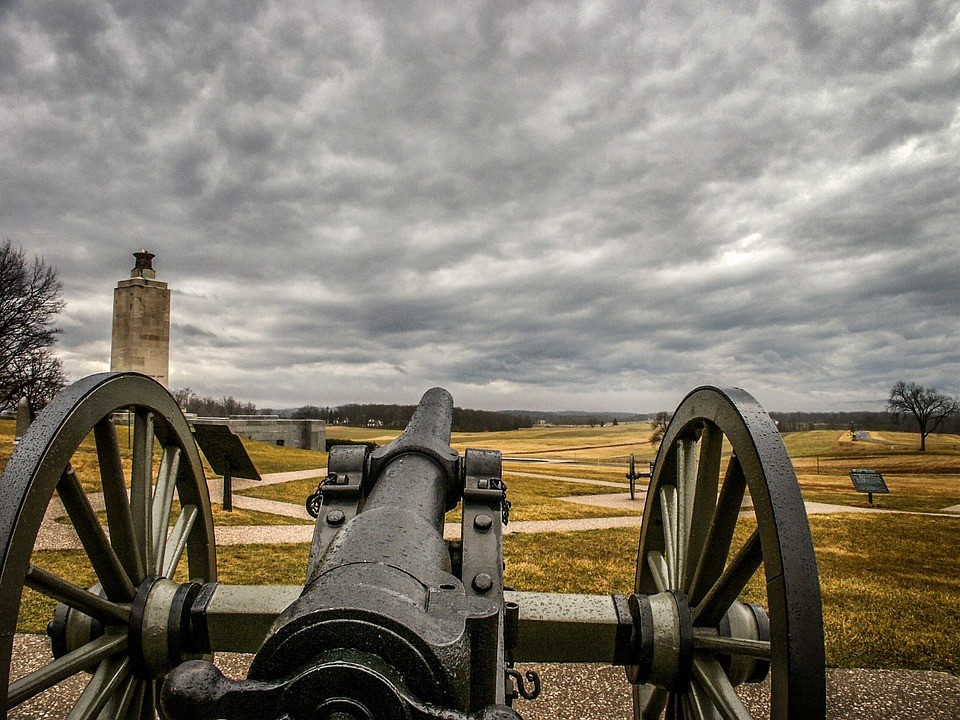 Cannon at Gettysburg, PA.
