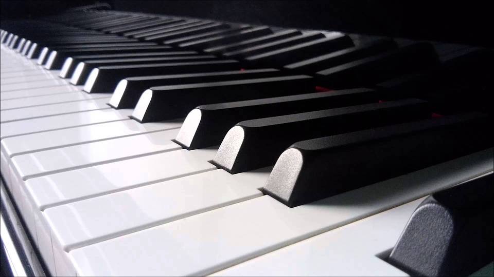 Piano keys.