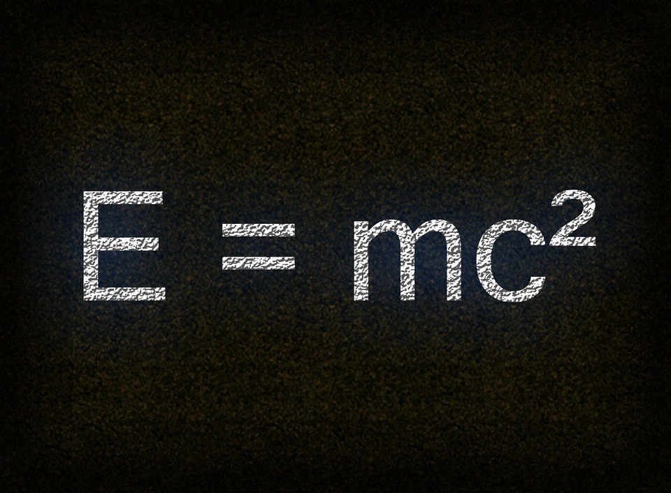 E = mc^2