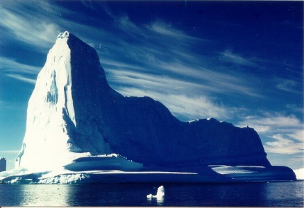 An iceberg