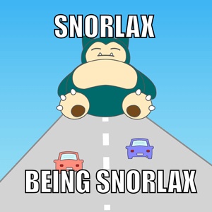 Snorlax being Snorlax