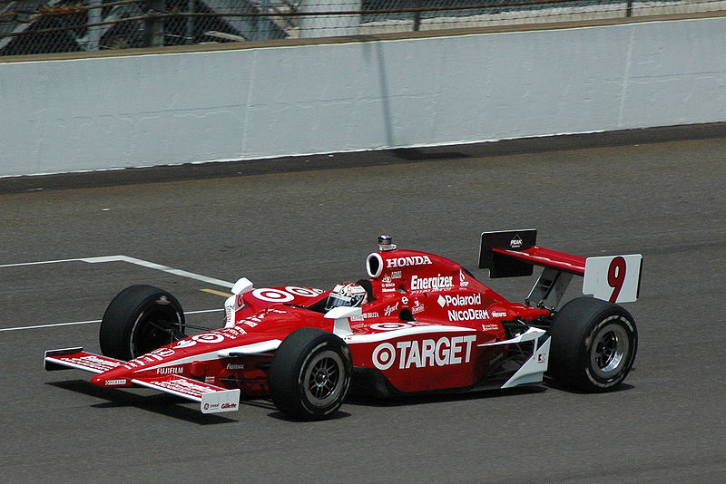 Scott Dixon's car from the 2008 Indy 500