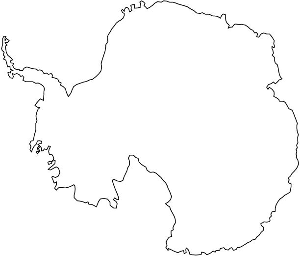 Outline of Antarctica