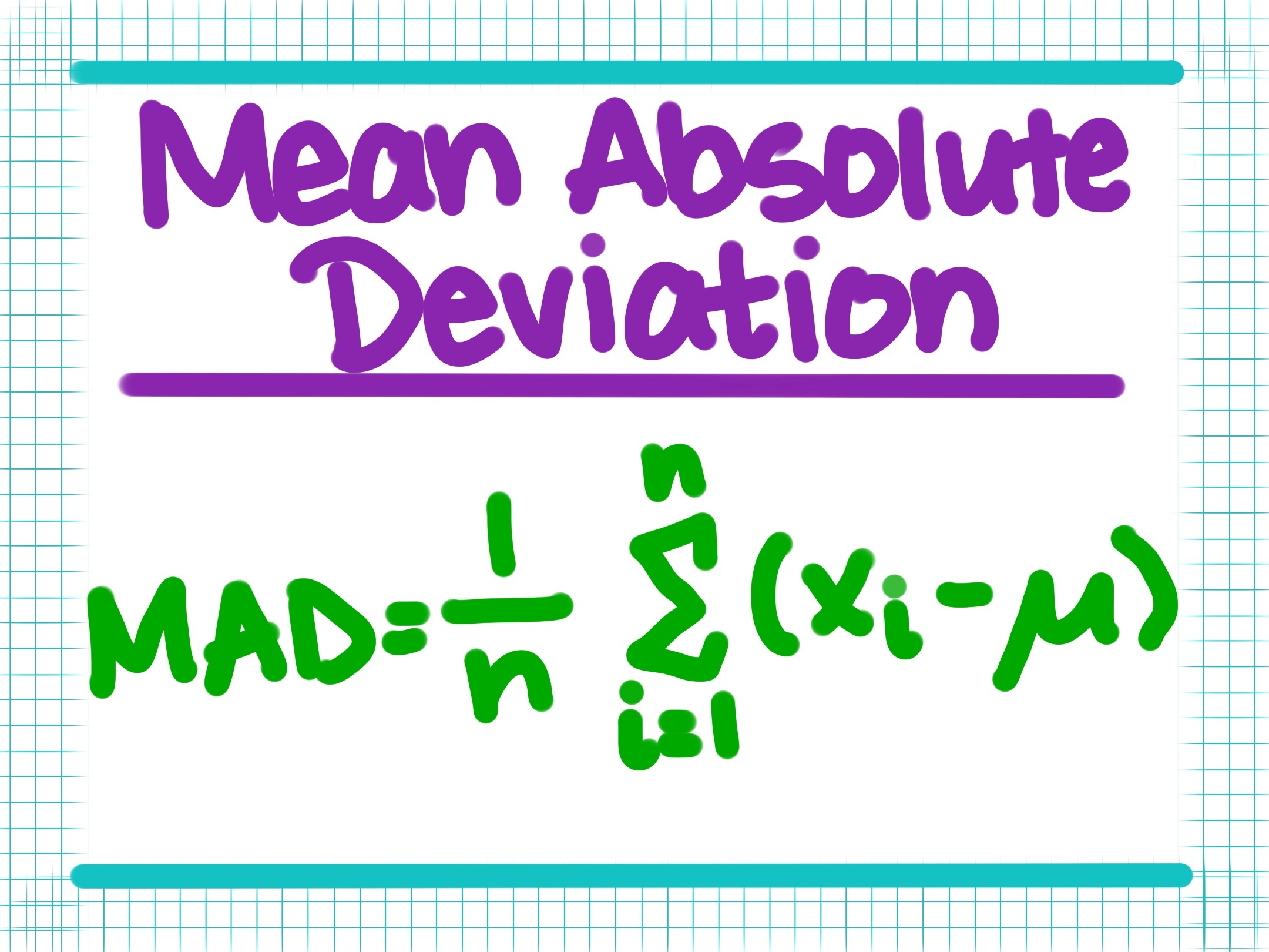 Mean Absolute Deviation