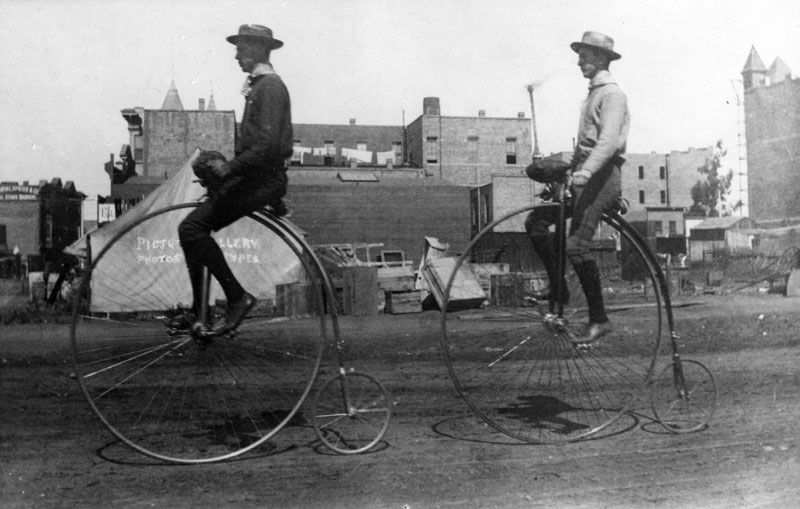 Penny Farthing Bicycles, circa 1886