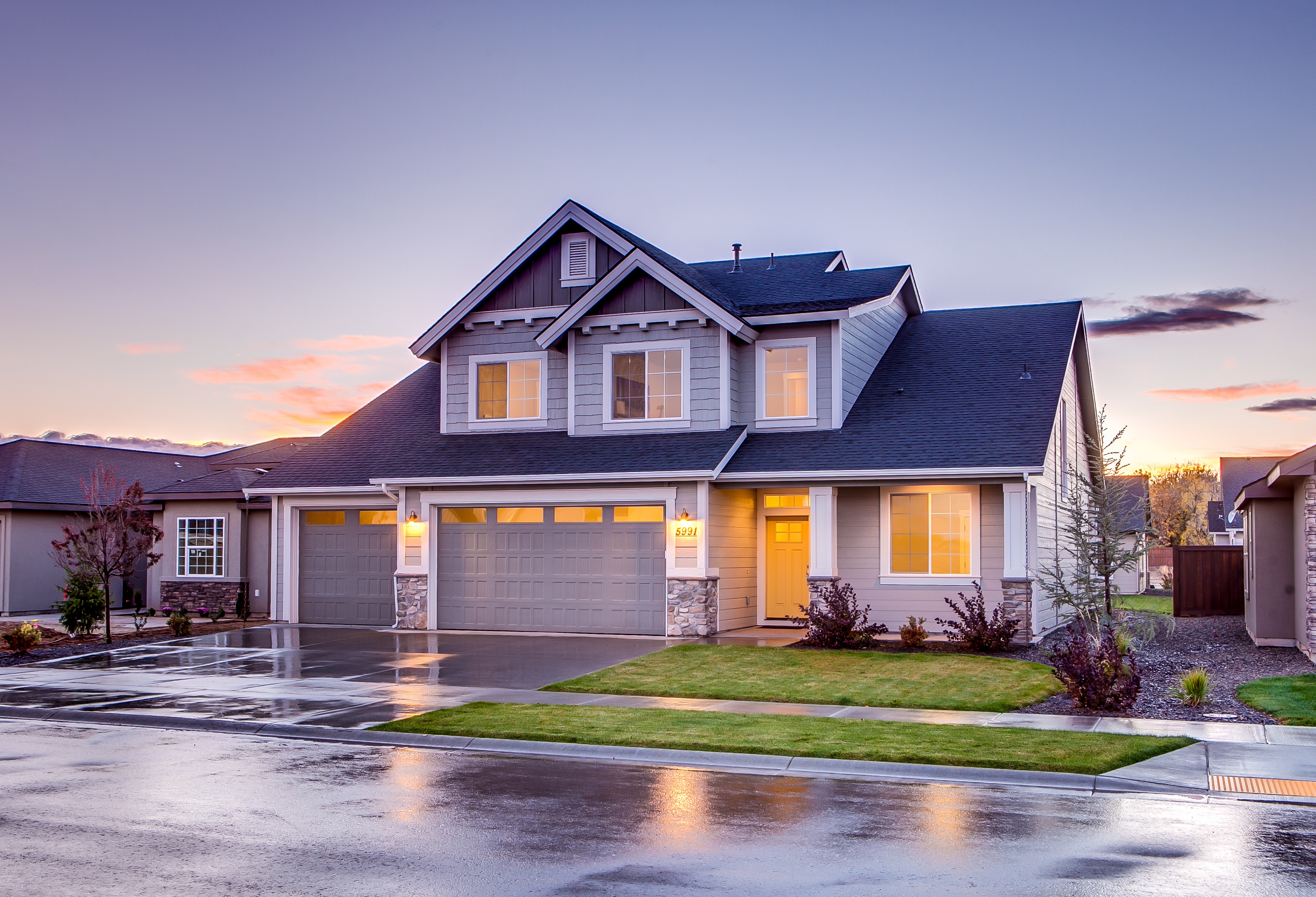image of a new house