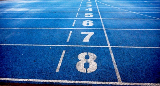 A running track.