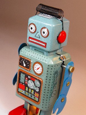 A robot.