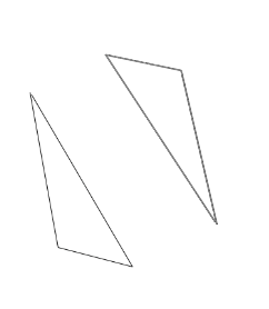 Two rotated triangles shown.