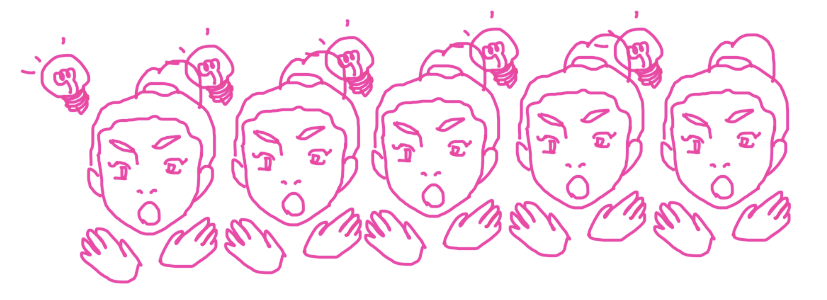 A translated drawing.