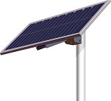 A solar panel.