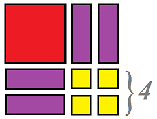 Filling the hole with 4 tiles