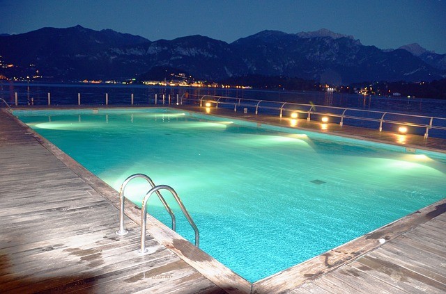 A swimming pool