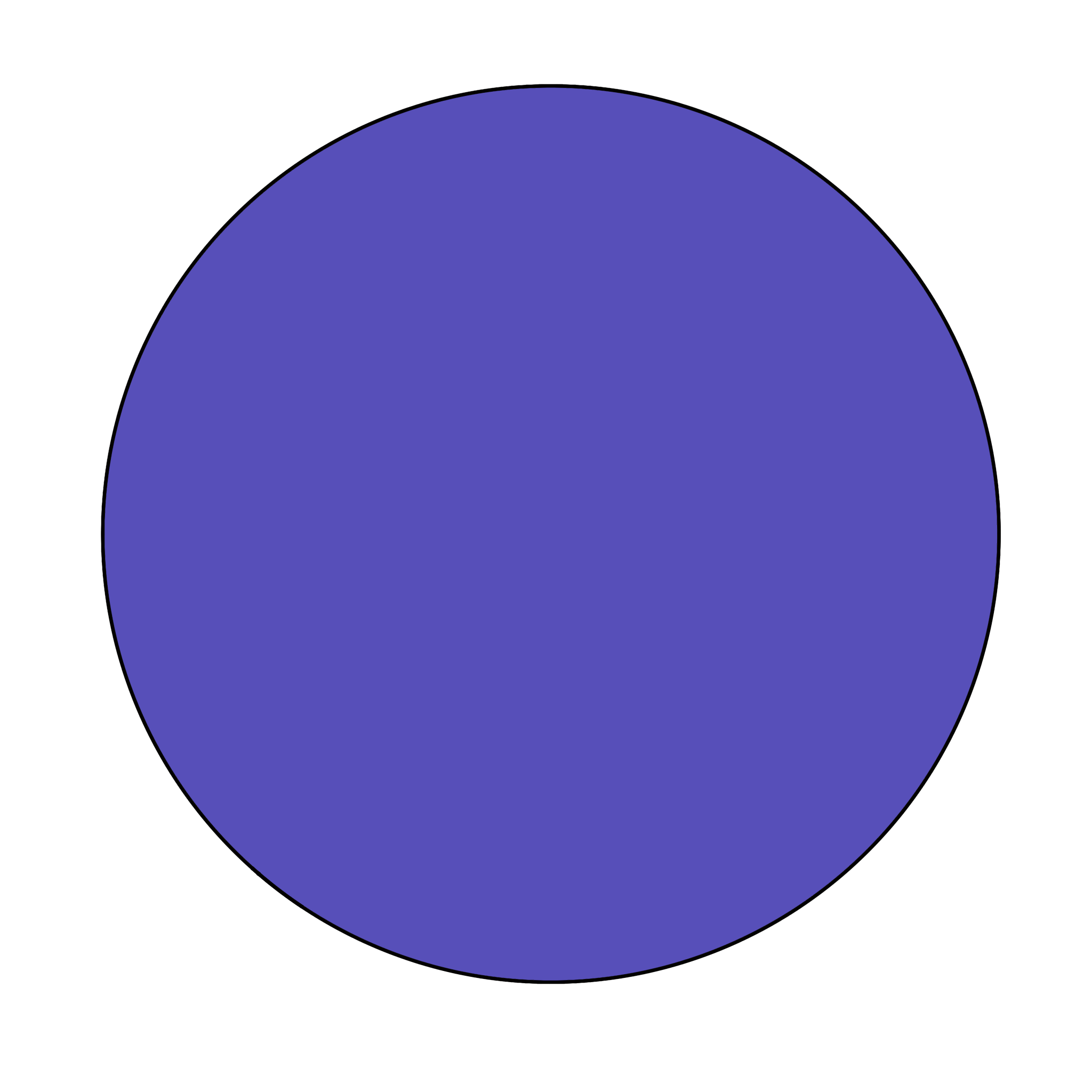 This is an image of a filled in circle.