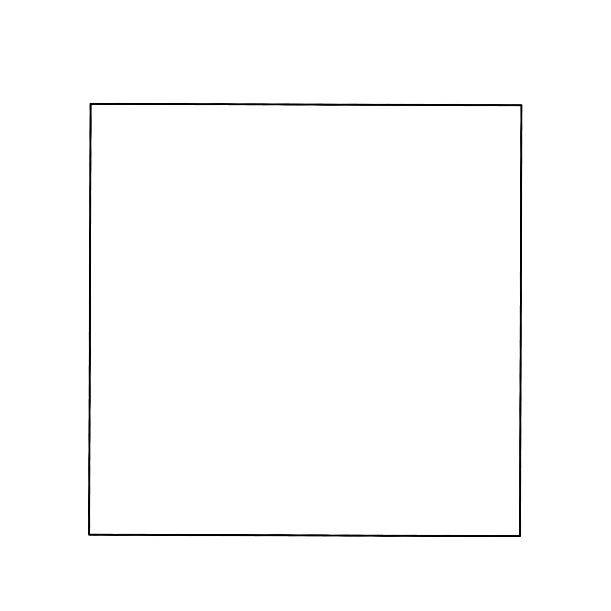 This is a picture of an unfilled square.