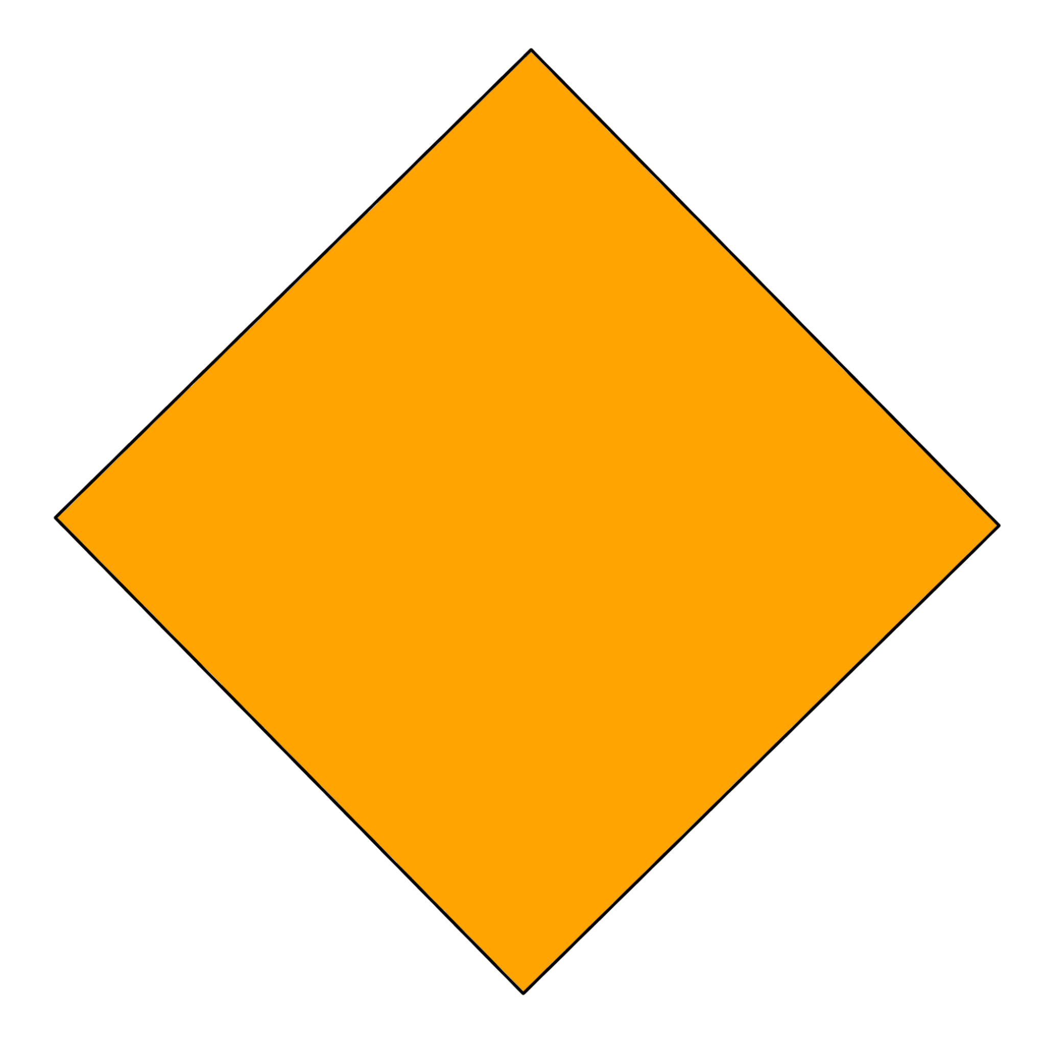 This is a picture of a filled in diamond.