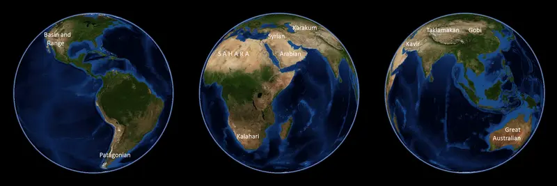 Deserts of the world