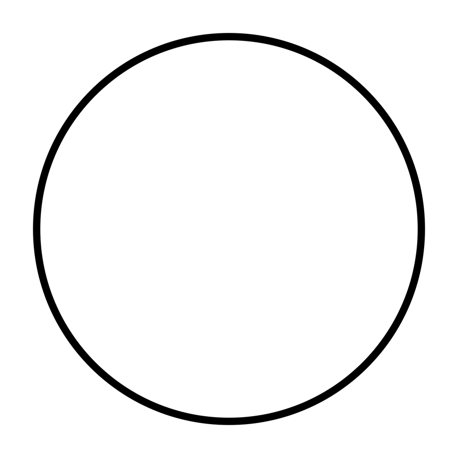 A circle