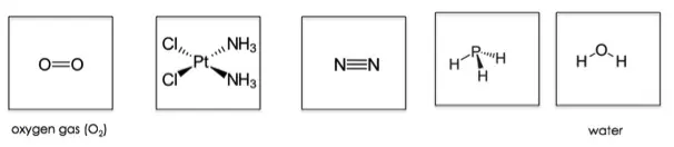 Inorganic molecules do not contain carbon