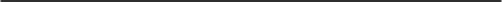 A long horizontal line.
