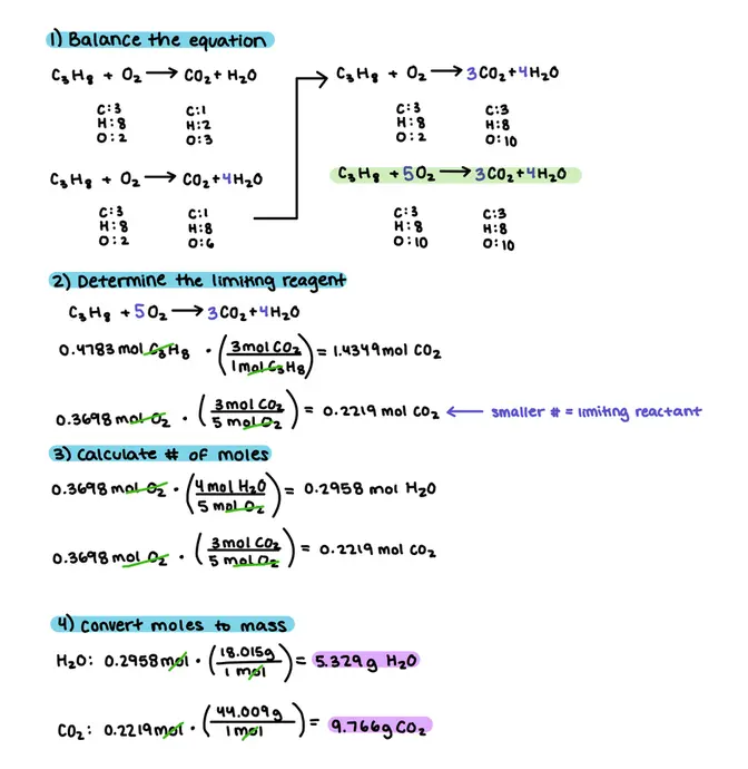 Image showing the work to solve the question above