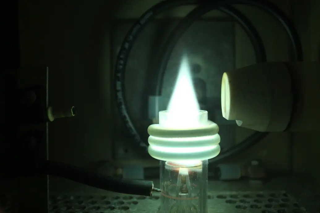 An image of a plasma torch