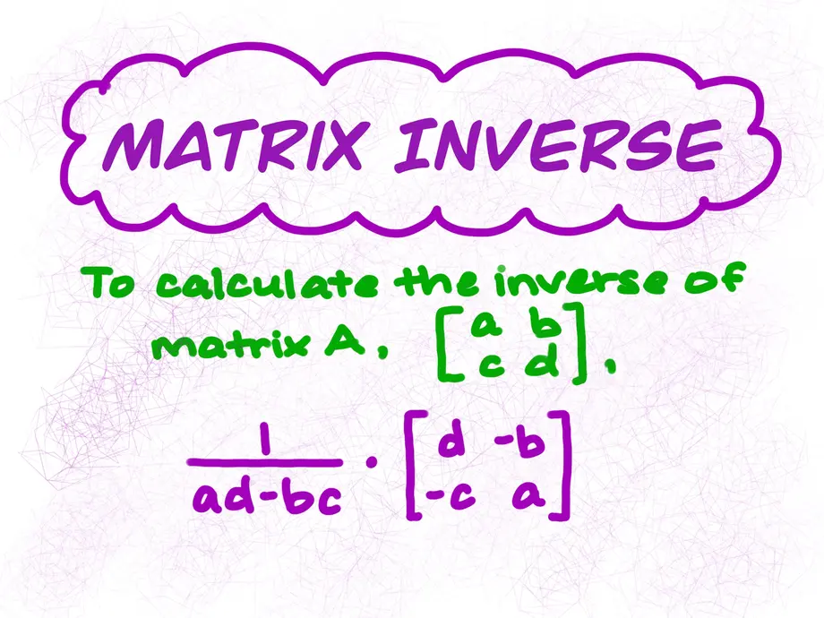 Matrix Inverse with formula