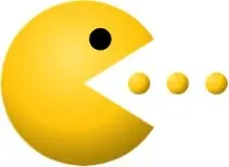 Phagocytosis is like Pac-Man eating pellets.