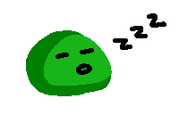 The image shows a cell sleeping and letting out some Zzzs.