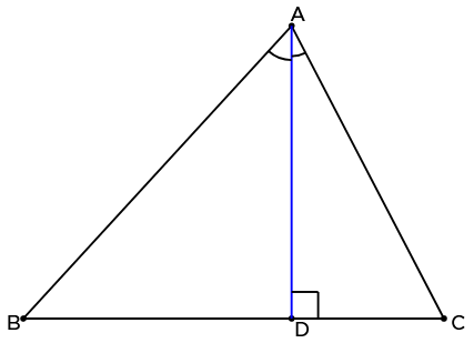 Triangle ABC.