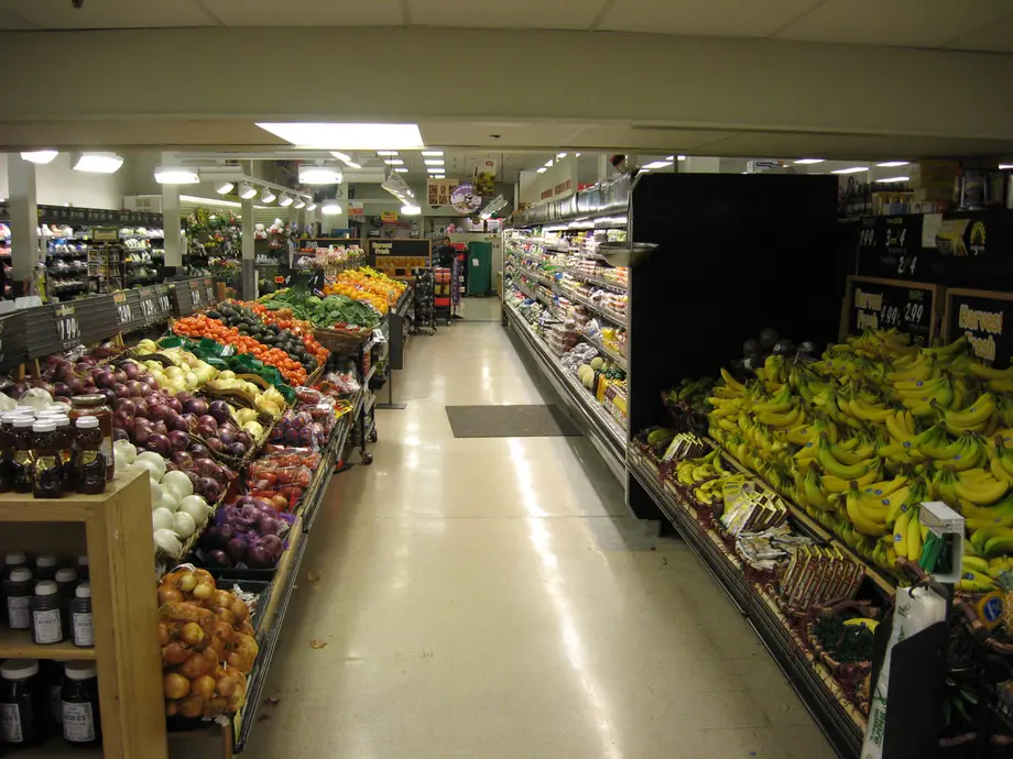 Image of a supermarket
