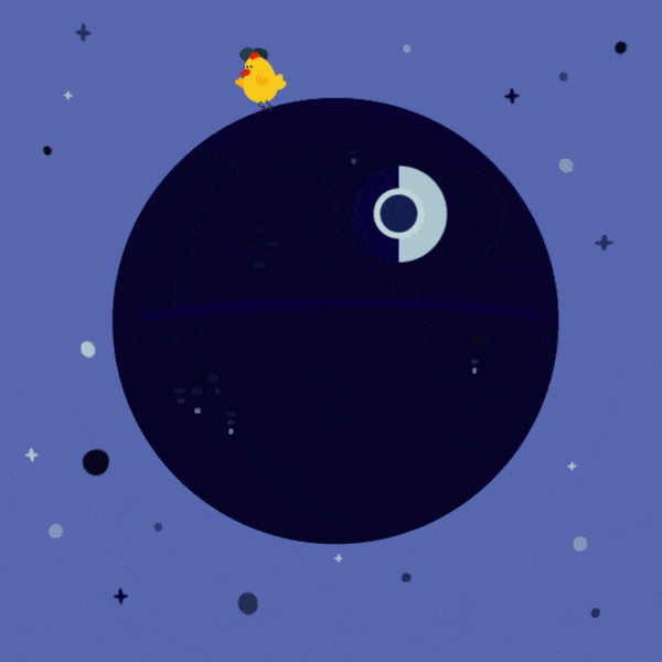 Chicken on Death Star